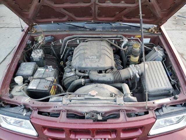 4S2DM58W124304563 - 2002 ISUZU RODEO S RED photo 12