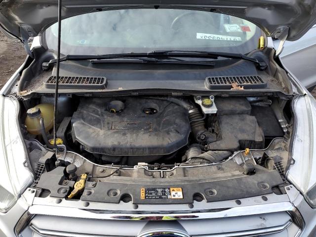 1FMCU9G94HUC96831 - 2017 FORD ESCAPE SE SILVER photo 12