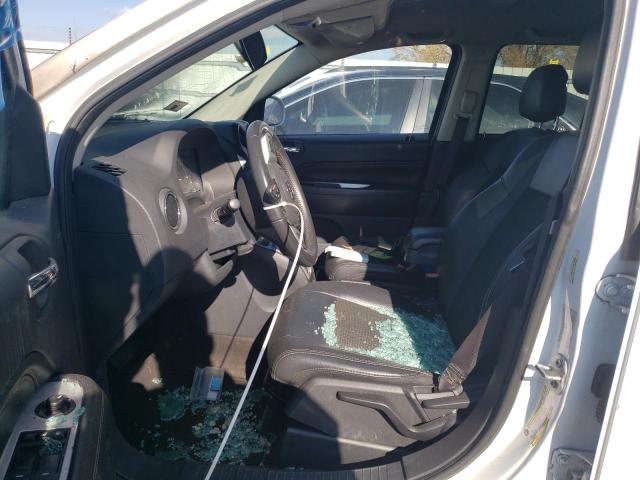 1C4NJCEB7HD198000 - 2017 JEEP COMPASS LATITUDE Սպիտակ լուսանկար 7