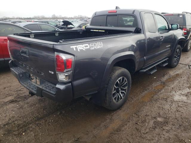 3TYSZ5AN7LT002694 - 2020 TOYOTA TACOMA ACCESS CAB GRAY photo 3