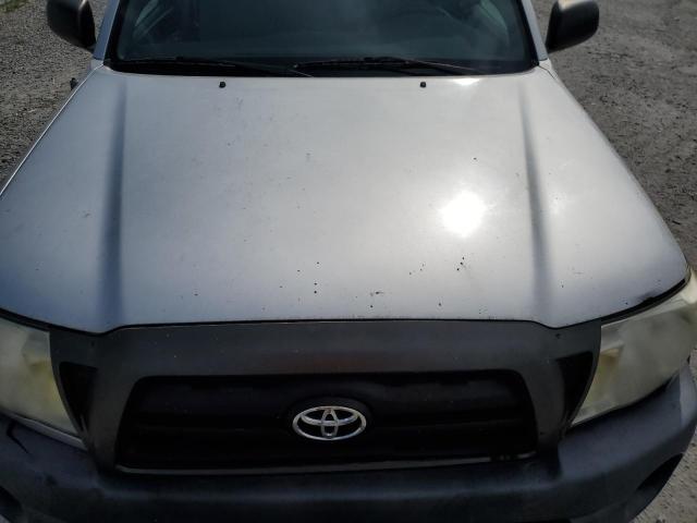 5TEPX42N65Z075092 - 2005 TOYOTA TACOMA ვერცხლისფერი ფოტო 11