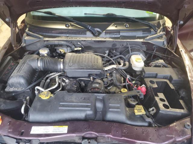 1D7HG42N24S677145 - 2004 DODGE DAKOTA SLT 栗色 照片 11