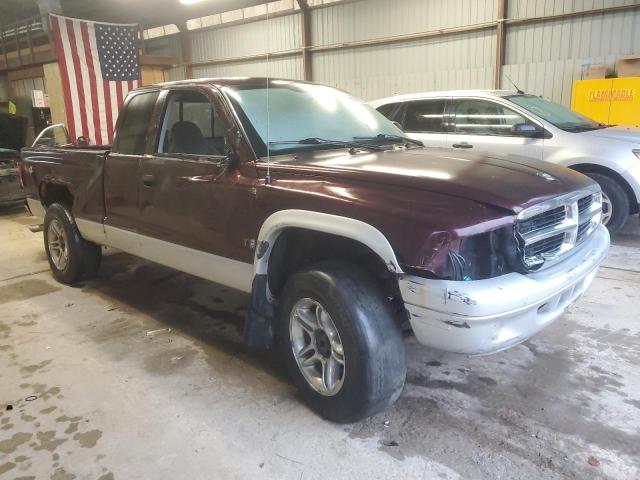 1D7HG42N24S677145 - 2004 DODGE DAKOTA SLT 栗色 照片 4