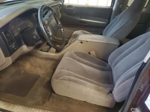 1D7HG42N24S677145 - 2004 DODGE DAKOTA SLT 栗色 照片 7