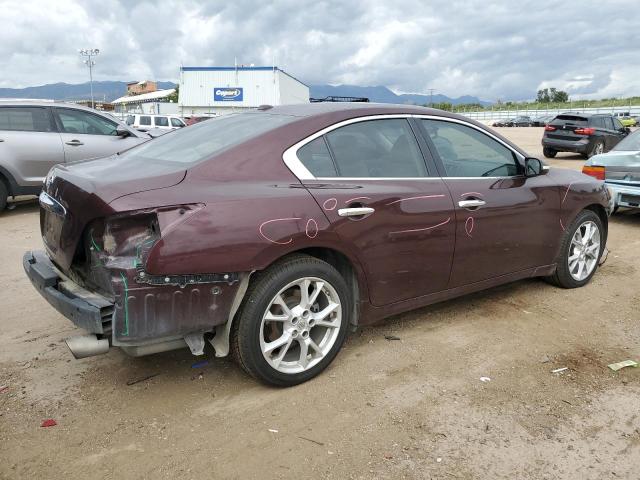 1N4AA5AP7EC460567 - 2014 NISSAN MAXIMA S მუქწითელი ფოტო 3