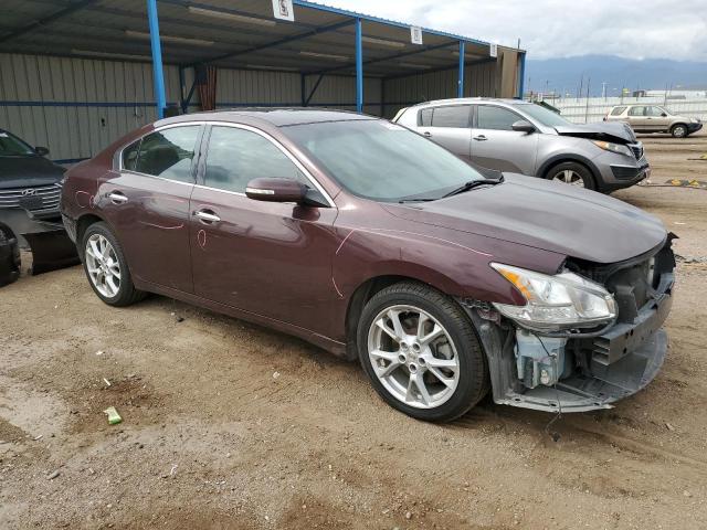1N4AA5AP7EC460567 - 2014 NISSAN MAXIMA S მუქწითელი ფოტო 4