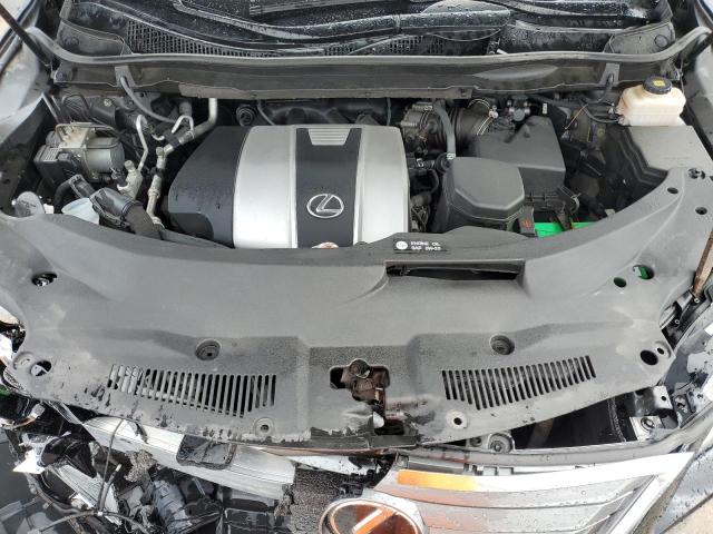 2T2BZMCA2HC105825 - 2017 LEXUS RX 350 BASE BLACK photo 12