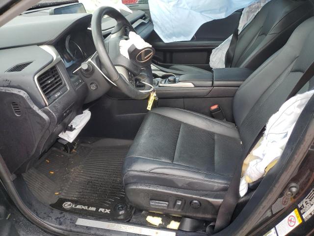 2T2BZMCA2HC105825 - 2017 LEXUS RX 350 BASE BLACK photo 7