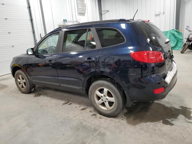 5NMSG13E09H276838 - 2009 HYUNDAI SANTA FE GL BLUE photo 2