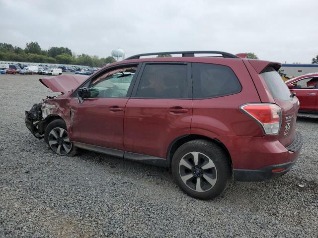 JF2SJAGC1HH533484 - 2017 SUBARU FORESTER 2.5I PREMIUM 勃艮第红 照片 2