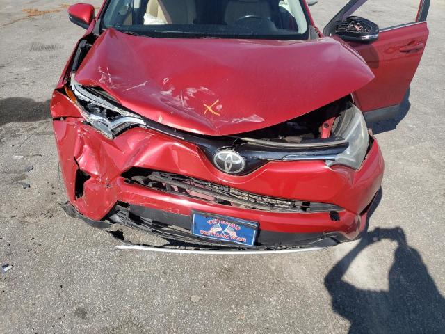 JTMRFREV1HJ118367 - 2017 TOYOTA RAV4 XLE RED photo 12