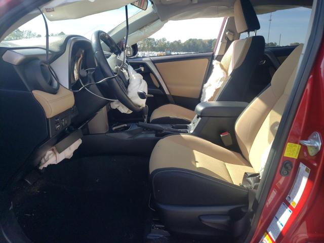 JTMRFREV1HJ118367 - 2017 TOYOTA RAV4 XLE RED photo 7