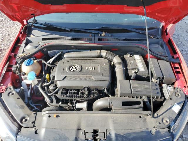 3VW4T7AJ4DM296441 - 2013 VOLKSWAGEN JETTA GLI Կարմիր լուսանկար 11