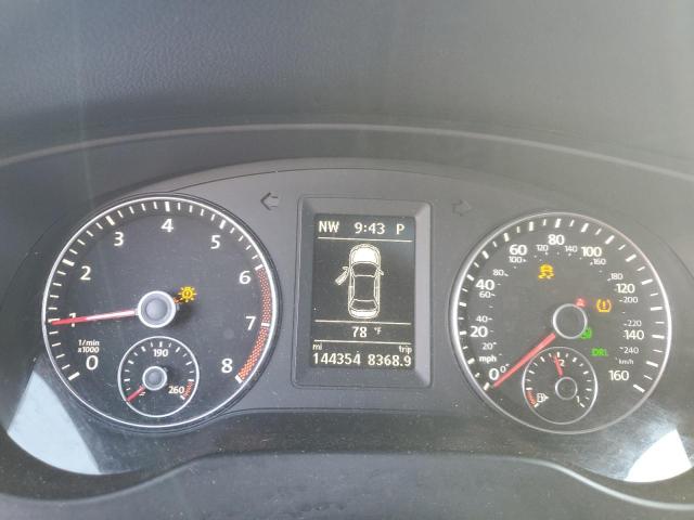 3VW4T7AJ4DM296441 - 2013 VOLKSWAGEN JETTA GLI Կարմիր լուսանկար 9