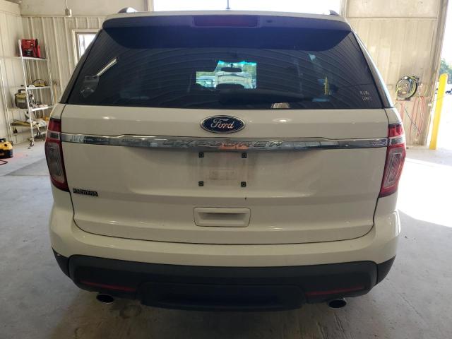 1FM5K7B83EGB57690 - 2014 FORD EXPLORER WHITE photo 6