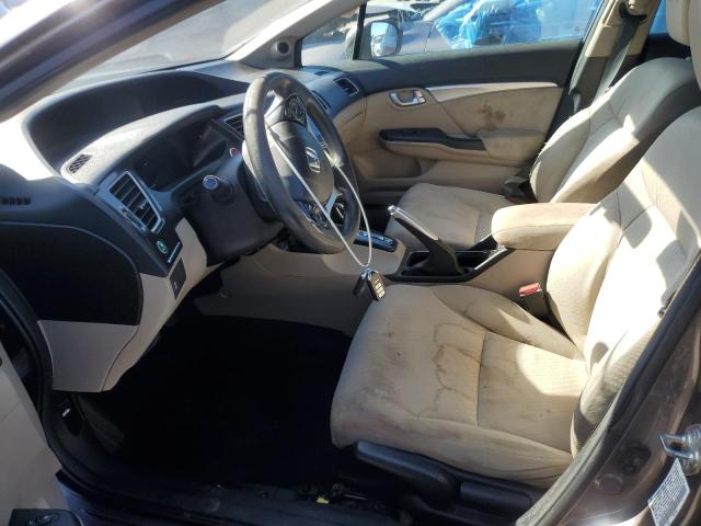 19XFB2F82FE058088 - 2015 HONDA CIVIC EX Grau Foto 7