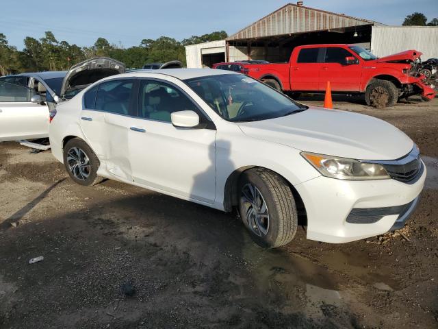 1HGCR2F36GA047863 - 2016 HONDA ACCORD LX WHITE photo 4