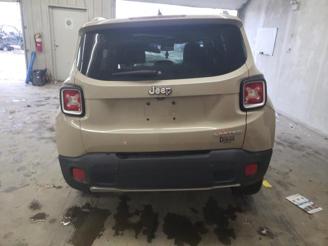 ZACCJADT0FPC39491 - 2015 JEEP RENEGADE LIMITED TAN photo 6