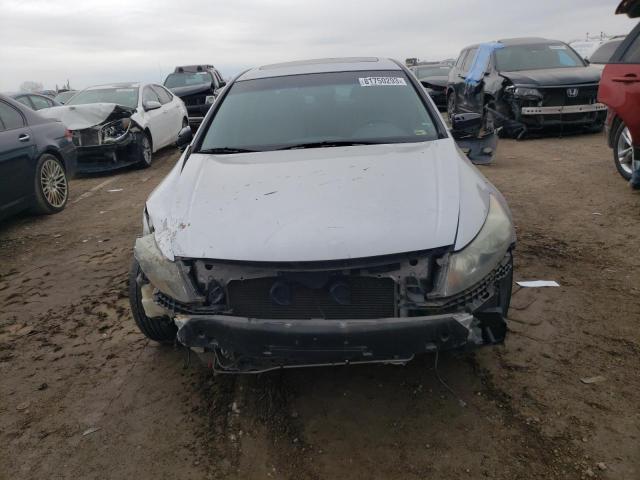 1HGCP36869A021922 - 2009 HONDA ACCORD EXL SILVER photo 5