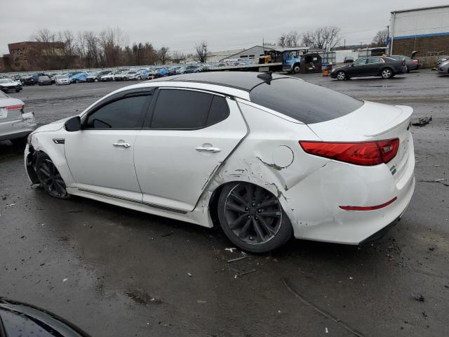 5XXGR4A63EG300636 - 2014 KIA OPTIMA SX WHITE photo 2