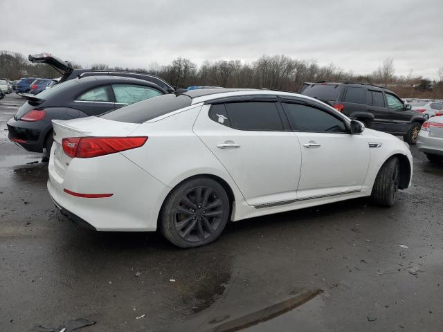 5XXGR4A63EG300636 - 2014 KIA OPTIMA SX WHITE photo 3