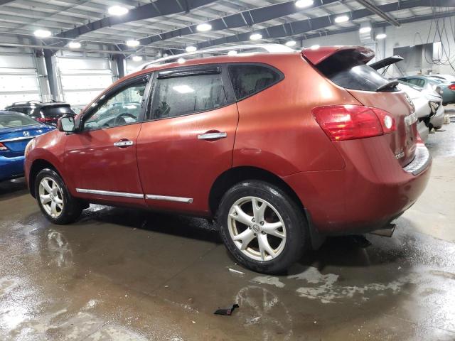 JN8AS5MVXBW274182 - 2011 NISSAN ROGUE S ORANGE photo 2