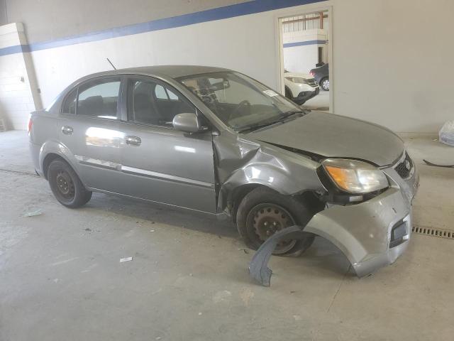 KNADH4A36B6735749 - 2011 KIA RIO BASE GRAY photo 4