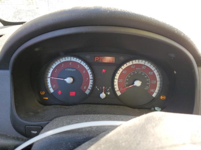 KNADH4A36B6735749 - 2011 KIA RIO BASE GRAY photo 9