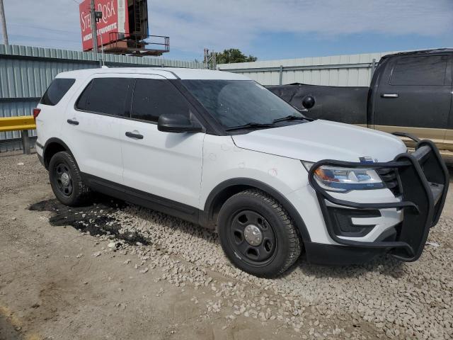 1FM5K8AR3HGC24972 - 2017 FORD EXPLORER POLICE INTERCEPTOR Beyaz fotoğraf 4