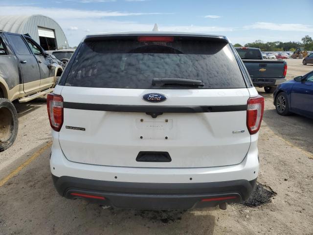 1FM5K8AR3HGC24972 - 2017 FORD EXPLORER POLICE INTERCEPTOR Beyaz fotoğraf 6