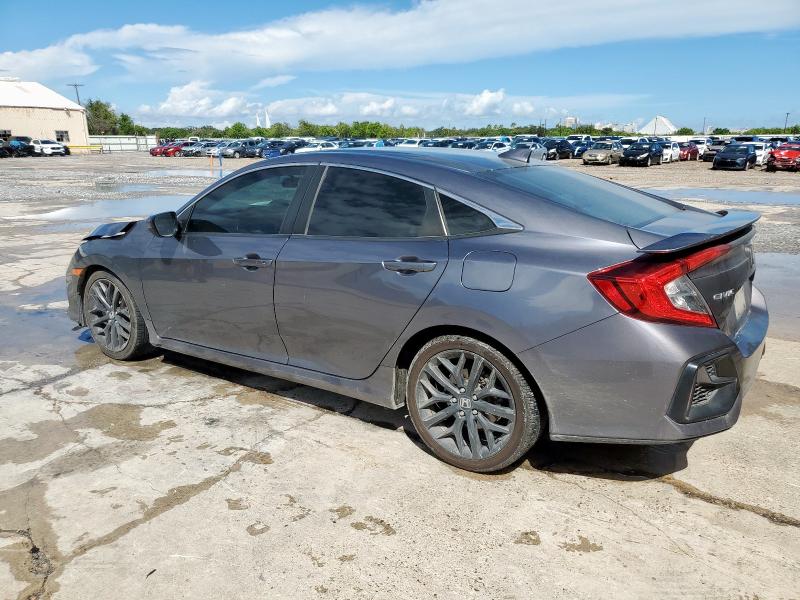 2HGFC1E52LH708375 - 2020 HONDA CIVIC SI GRAY photo 2