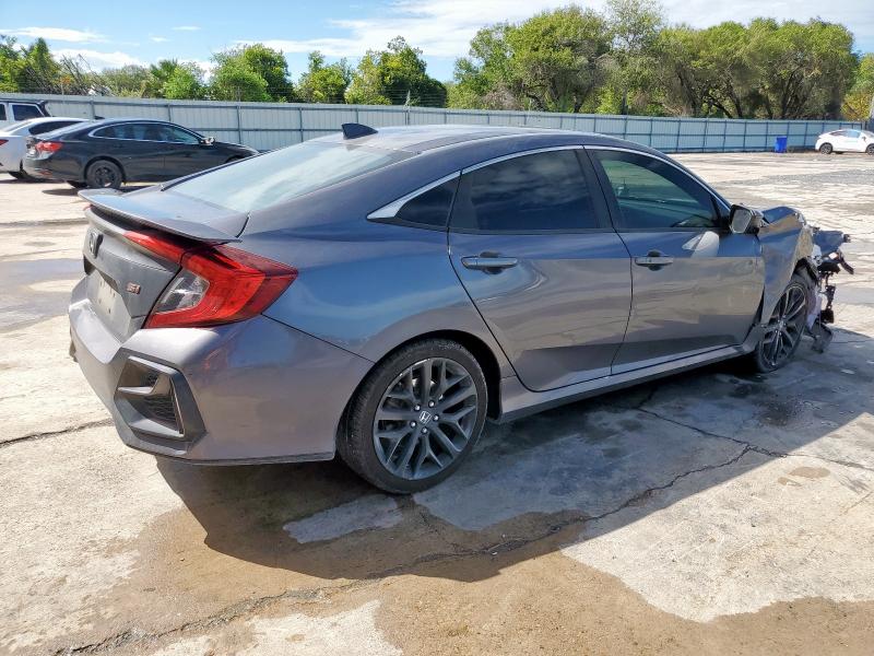 2HGFC1E52LH708375 - 2020 HONDA CIVIC SI GRAY photo 3