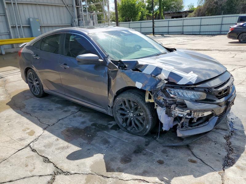 2HGFC1E52LH708375 - 2020 HONDA CIVIC SI GRAY photo 4