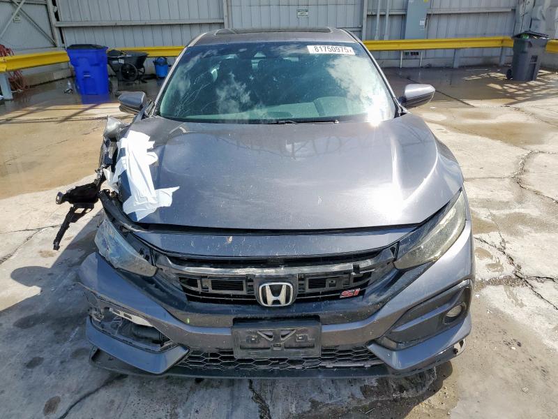 2HGFC1E52LH708375 - 2020 HONDA CIVIC SI GRAY photo 5