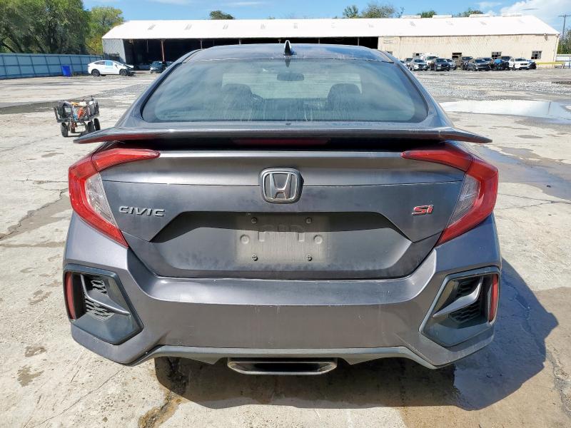 2HGFC1E52LH708375 - 2020 HONDA CIVIC SI GRAY photo 6