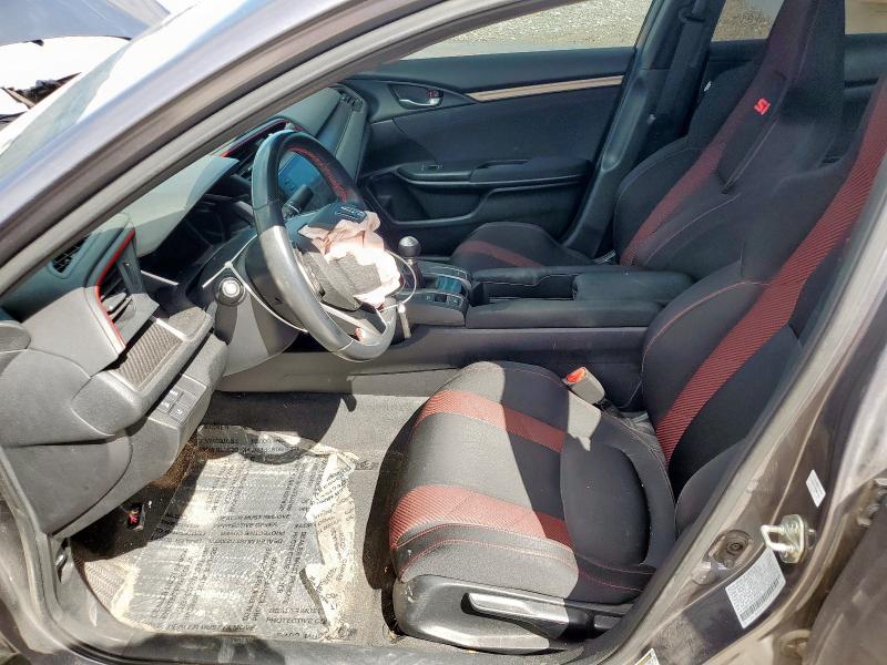 2HGFC1E52LH708375 - 2020 HONDA CIVIC SI GRAY photo 7