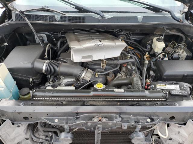 5TFRY5F1XAX092434 - 2010 TOYOTA TUNDRA DOUBLE CAB SR5 BLACK photo 11