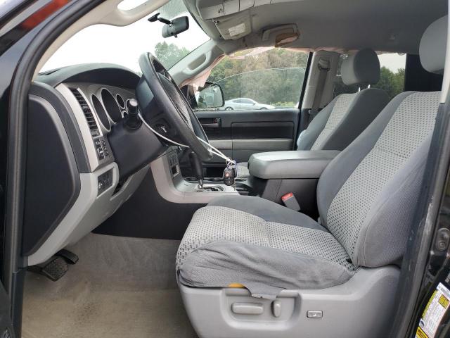 5TFRY5F1XAX092434 - 2010 TOYOTA TUNDRA DOUBLE CAB SR5 BLACK photo 7