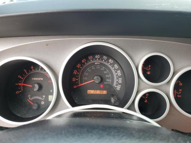 5TFRY5F1XAX092434 - 2010 TOYOTA TUNDRA DOUBLE CAB SR5 BLACK photo 9