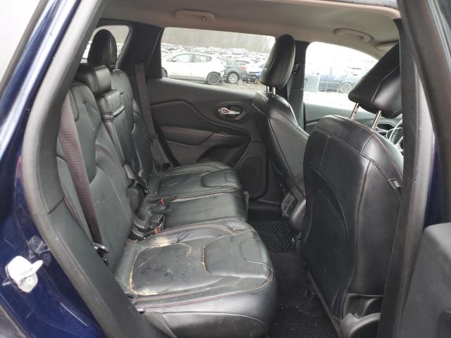 1C4PJMBS7EW207796 - 2014 JEEP CHEROKEE TRAILHAWK BLUE photo 10