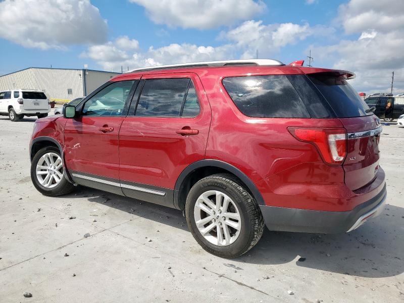 1FM5K7D82HGB30675 - 2017 FORD EXPLORER XLT 红色 照片 2