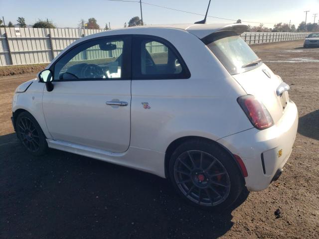 3C3CFFFH2GT122257 - 2016 FIAT 500 ABARTH WHITE photo 2