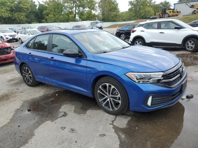 3VWAM7BU0RM054763 - 2024 VOLKSWAGEN JETTA SPORT Көк фото 4