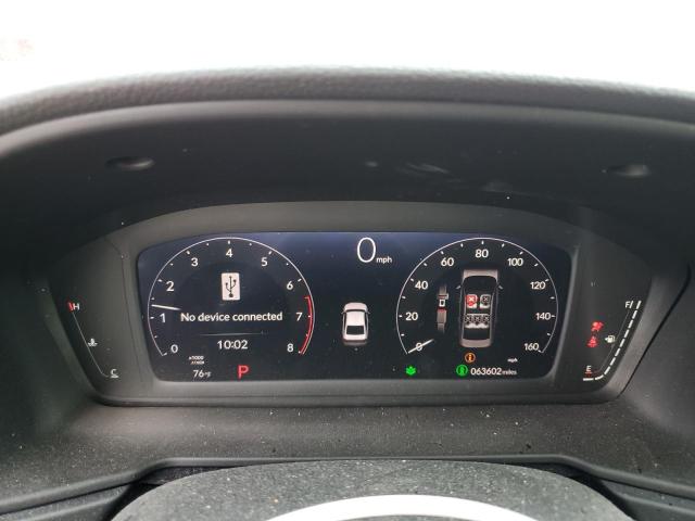 1HGCY1F33PA055805 - 2023 HONDA ACCORD EX BLUE photo 9