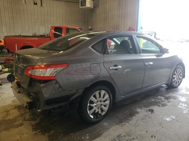 3N1AB7AP7FY348172 - 2015 NISSAN SENTRA S GRAY photo 3