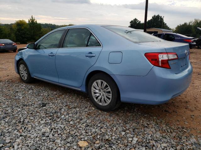 4T1BF1FK1DU668924 - 2013 TOYOTA CAMRY L BLUE photo 2
