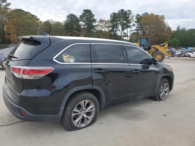 5TDKKRFH6FS108648 - 2015 TOYOTA HIGHLANDER XLE 黑色 照片 3