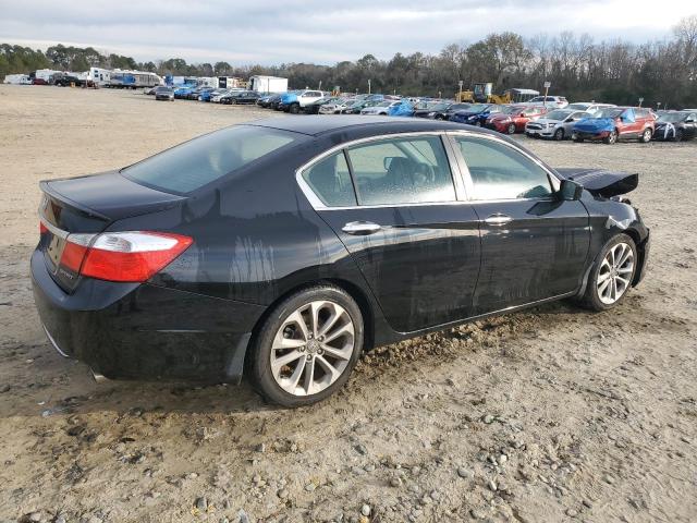 1HGCR2F57DA077337 - 2013 HONDA ACCORD SPORT BLACK photo 3