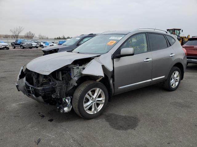 JN8AS5MV4DW650863 - 2013 NISSAN ROGUE S GRAY photo 1