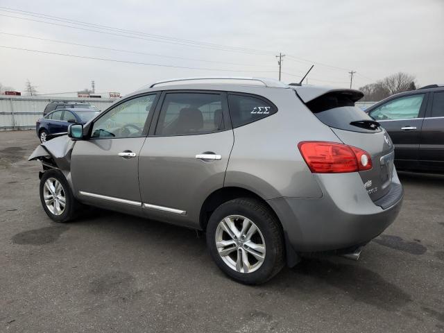 JN8AS5MV4DW650863 - 2013 NISSAN ROGUE S GRAY photo 2